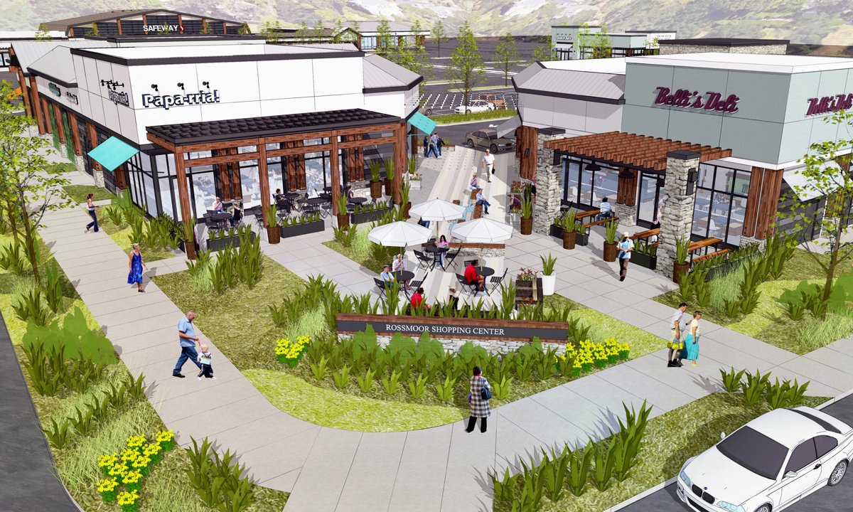 Rossmoor Shopping Center Area, CA - Rossmoor Town Center – SGPA Architecture and Planning